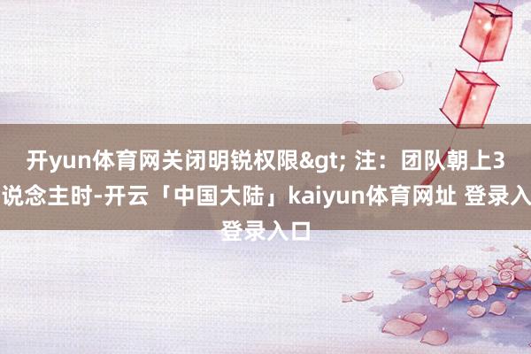 开yun体育网关闭明锐权限> 注:团队朝上3东说念主时-开云「中国大陆」kaiyun体育网址 登录入口